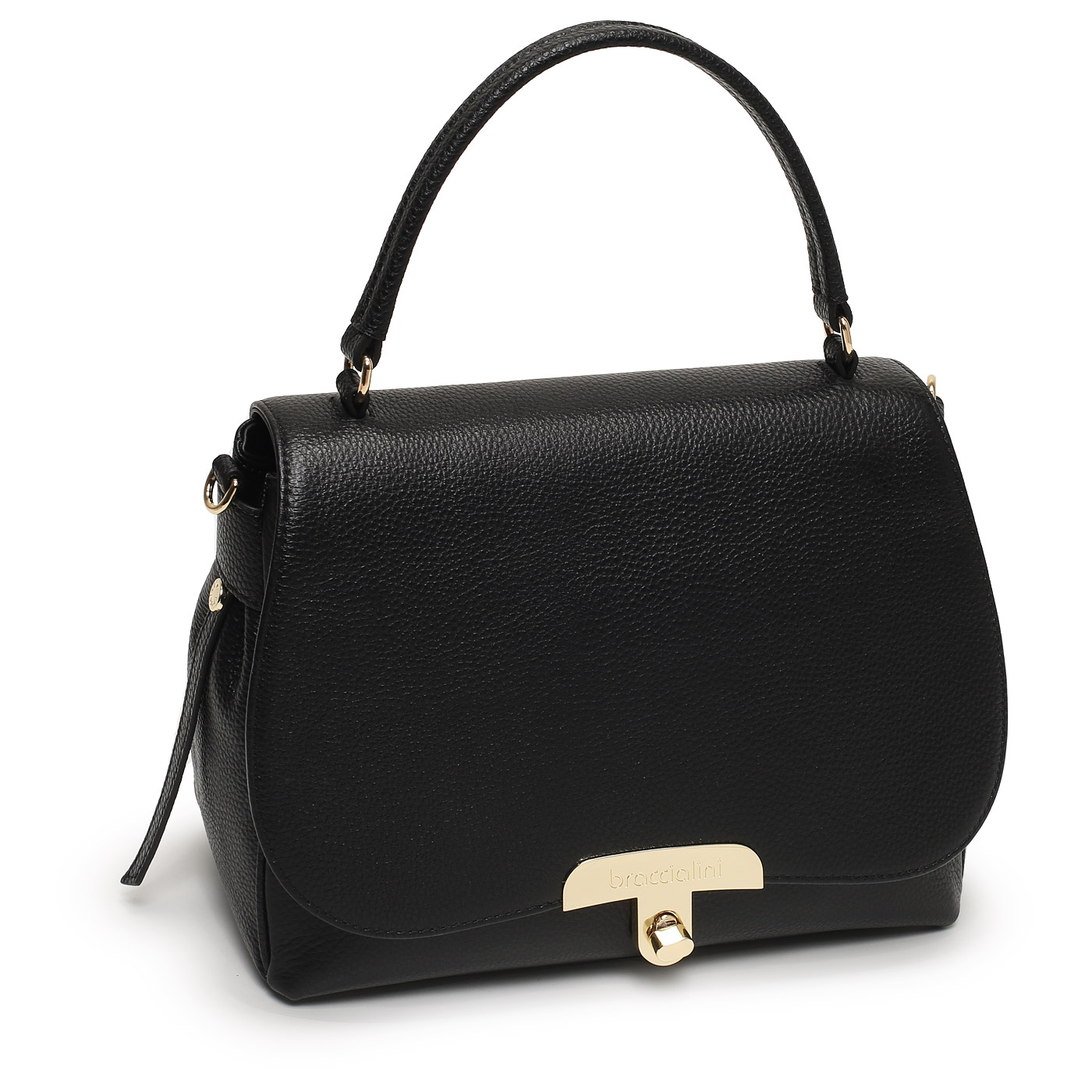 Кожаная сумка Braccialini Michelle