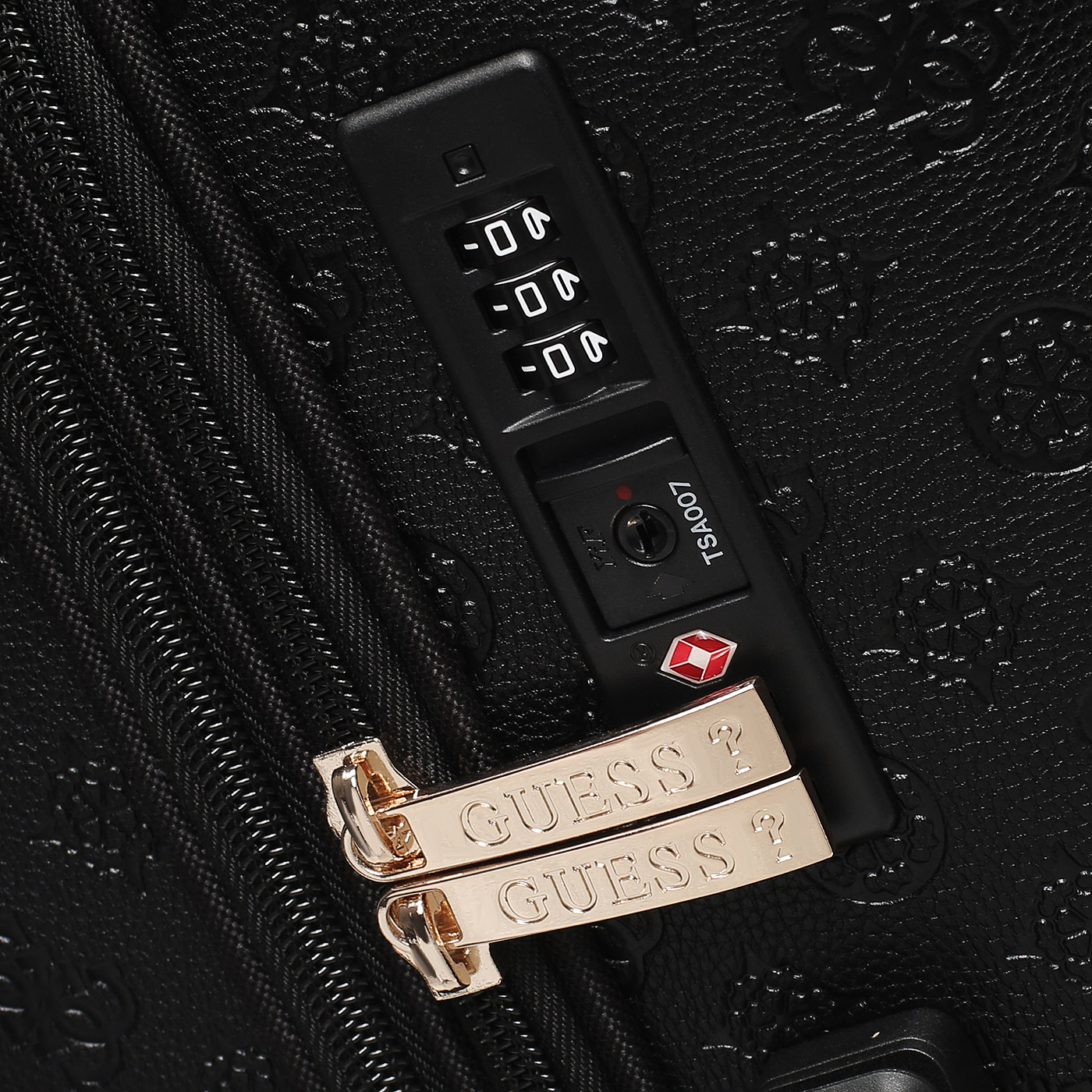 Чемодан средний M из полиурeтана Guess Wilder