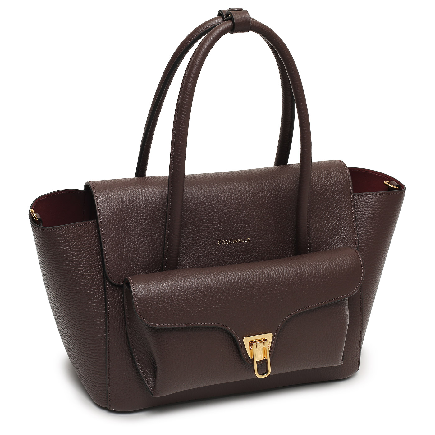 Кожаная сумка Coccinelle Double Beat