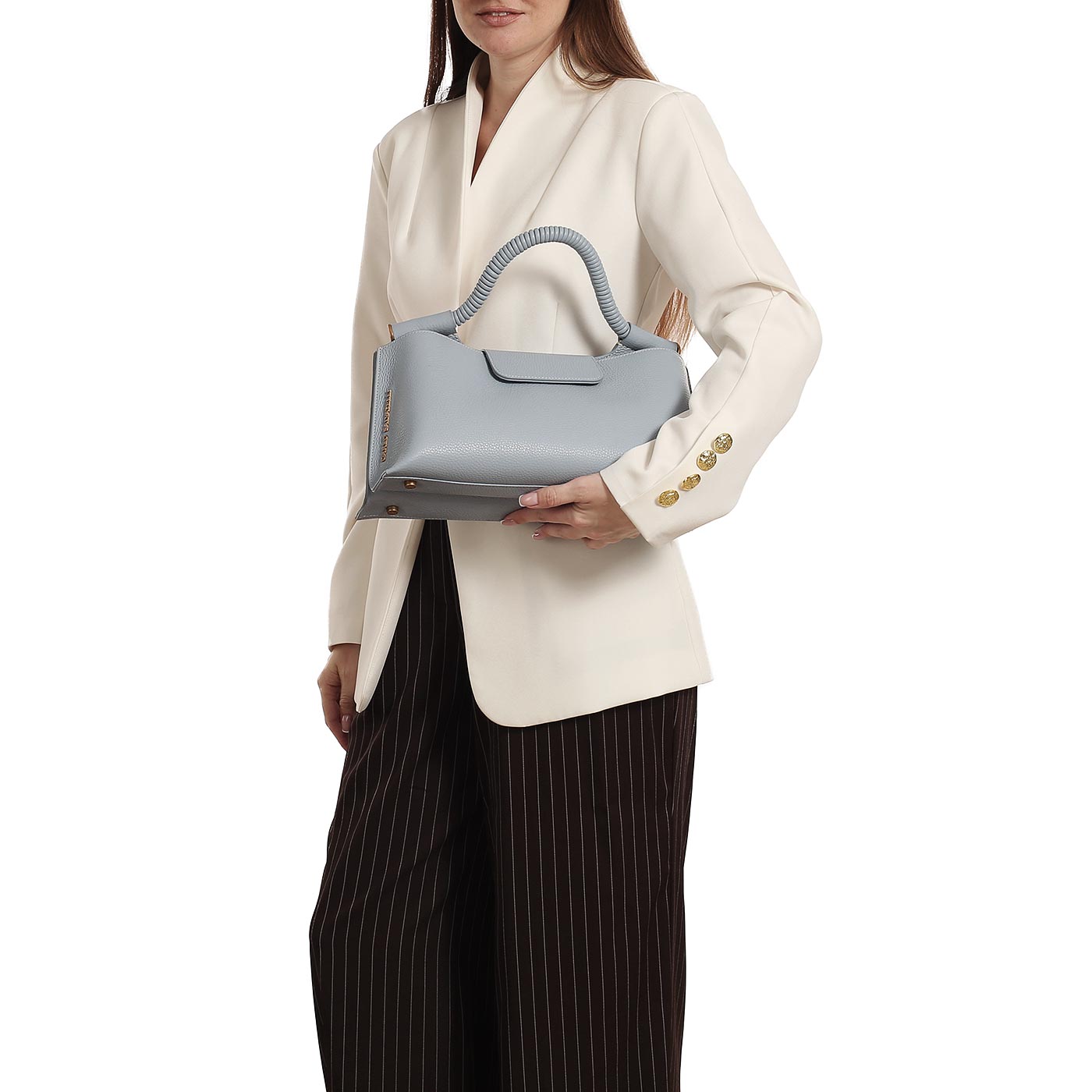 Кожаная сумка Carlo Salvatelli Lusiana Gemma