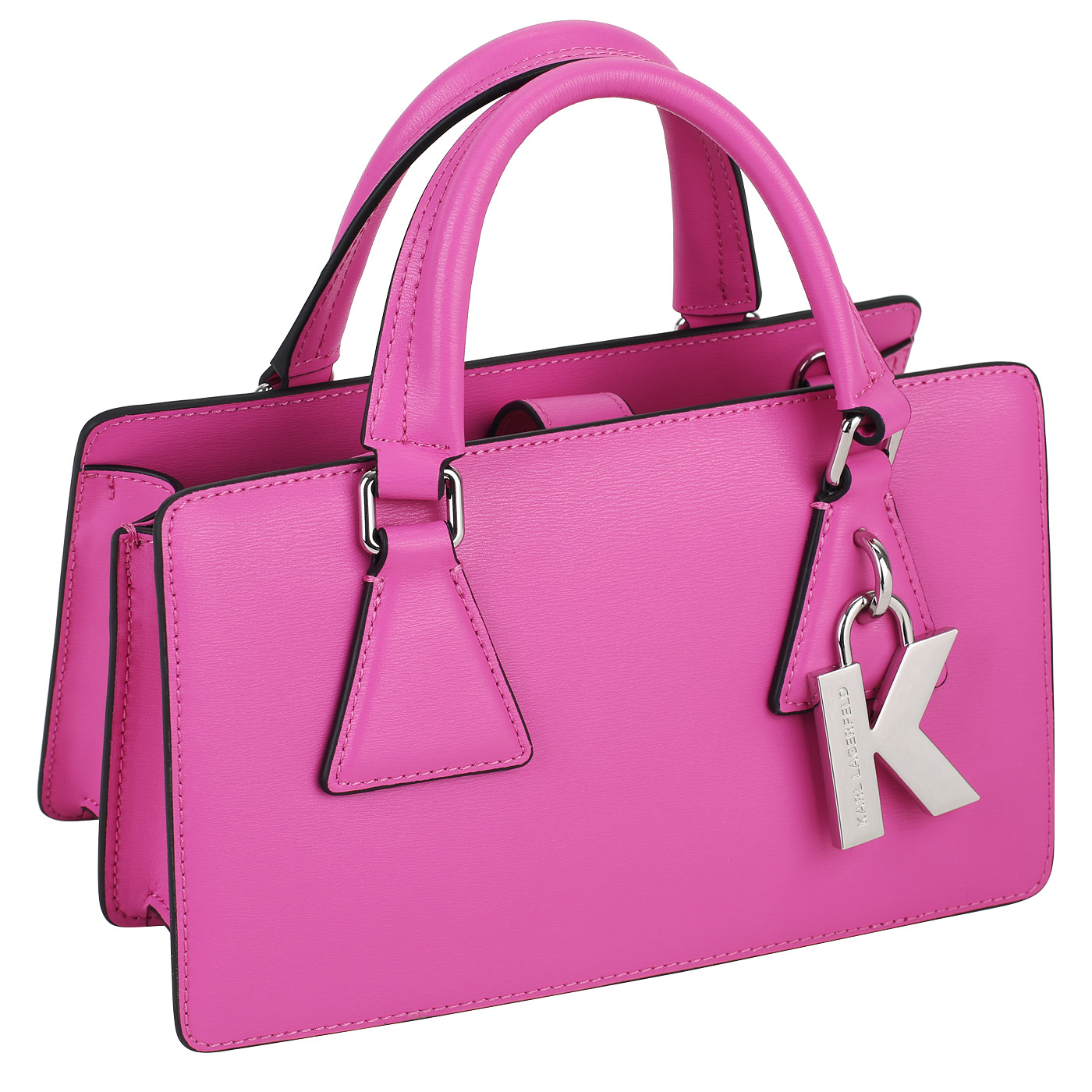 Кожаная сумка Karl Lagerfeld Lock