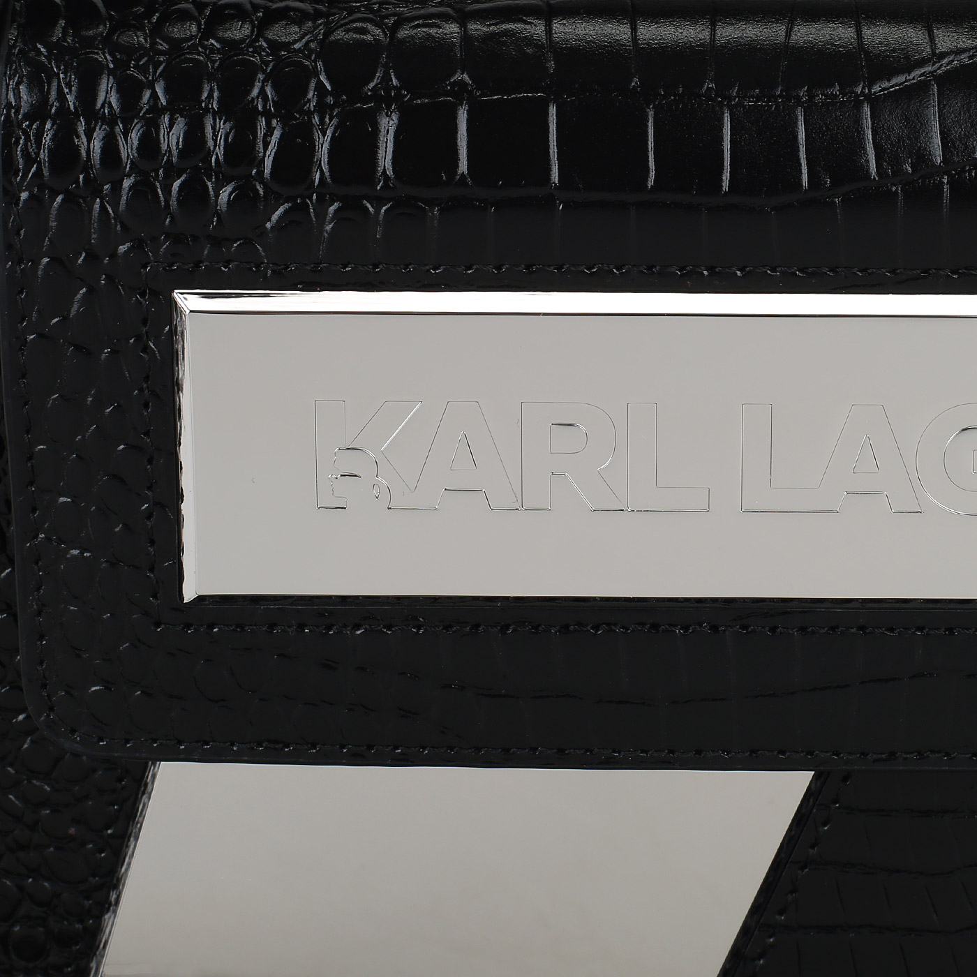Кожаная сумка Karl Lagerfeld Icon k