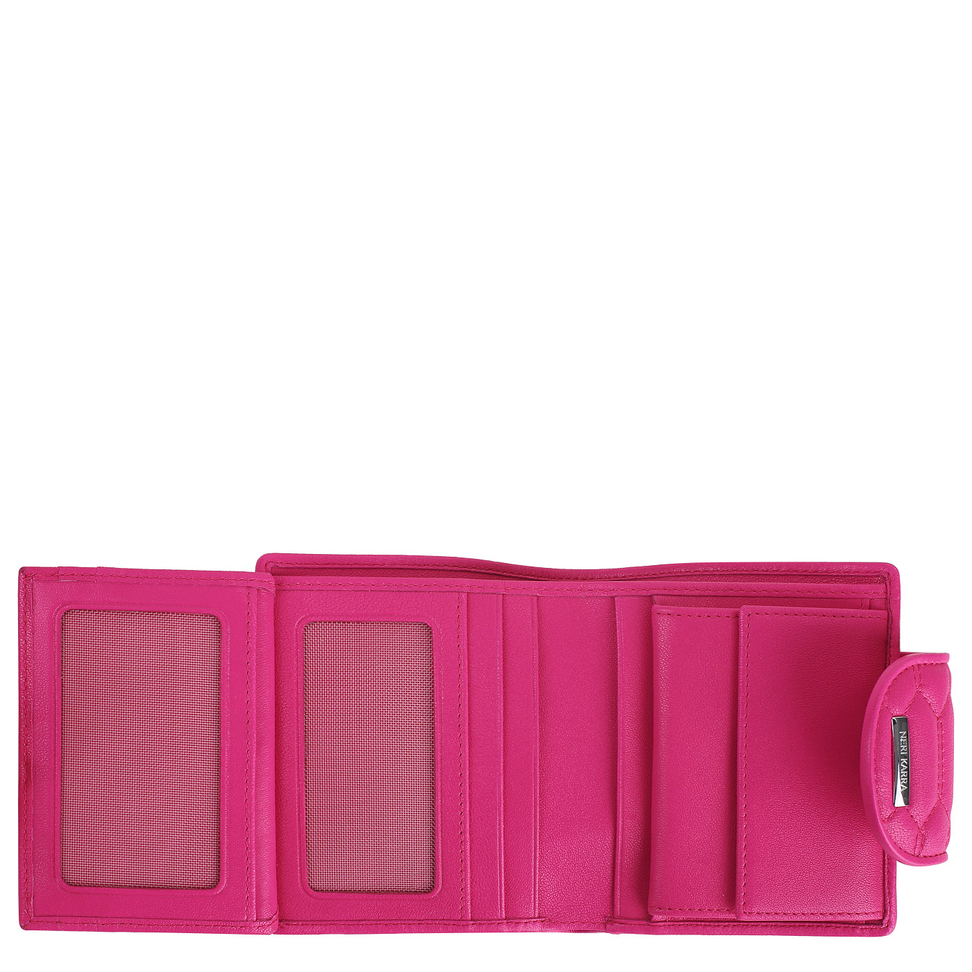 Портмоне складное на кнопке Neri Karra 