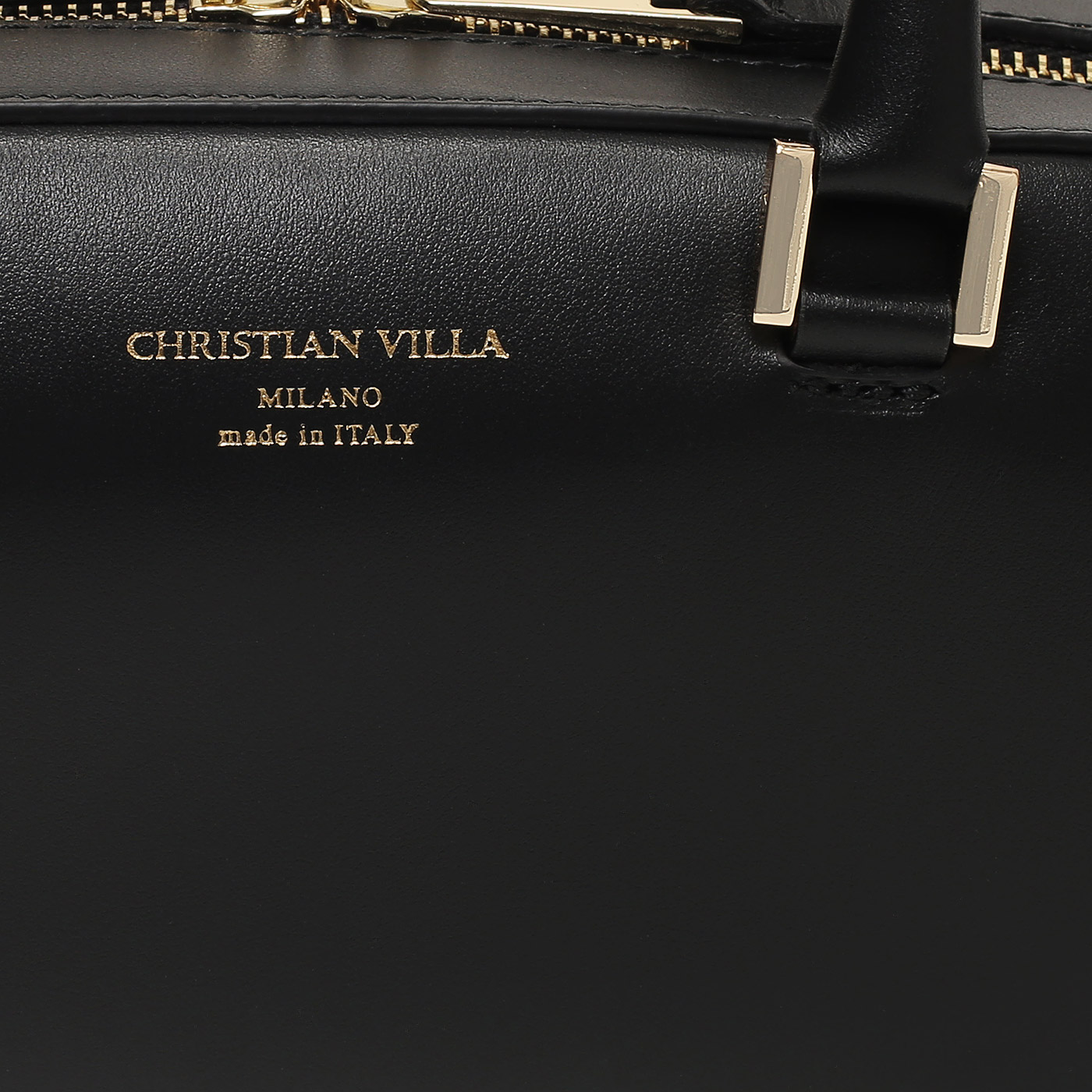 Кожаная сумка Christian Villa Hero
