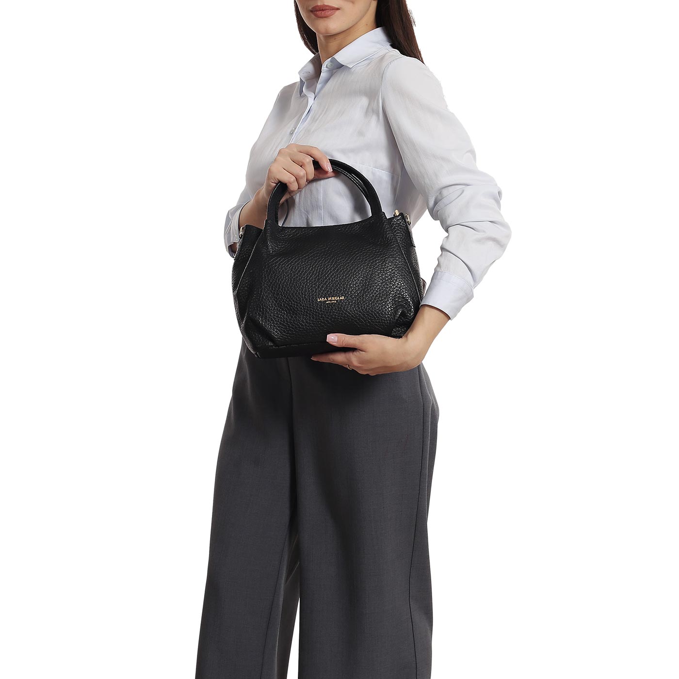 Кожаная сумка Sara Burglar Giovanna Safari
