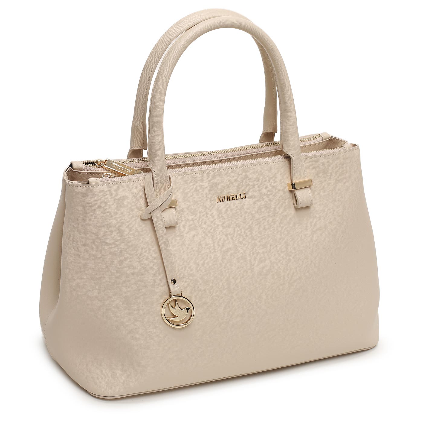 Женская кожаная сумка Aurelli Saffiano