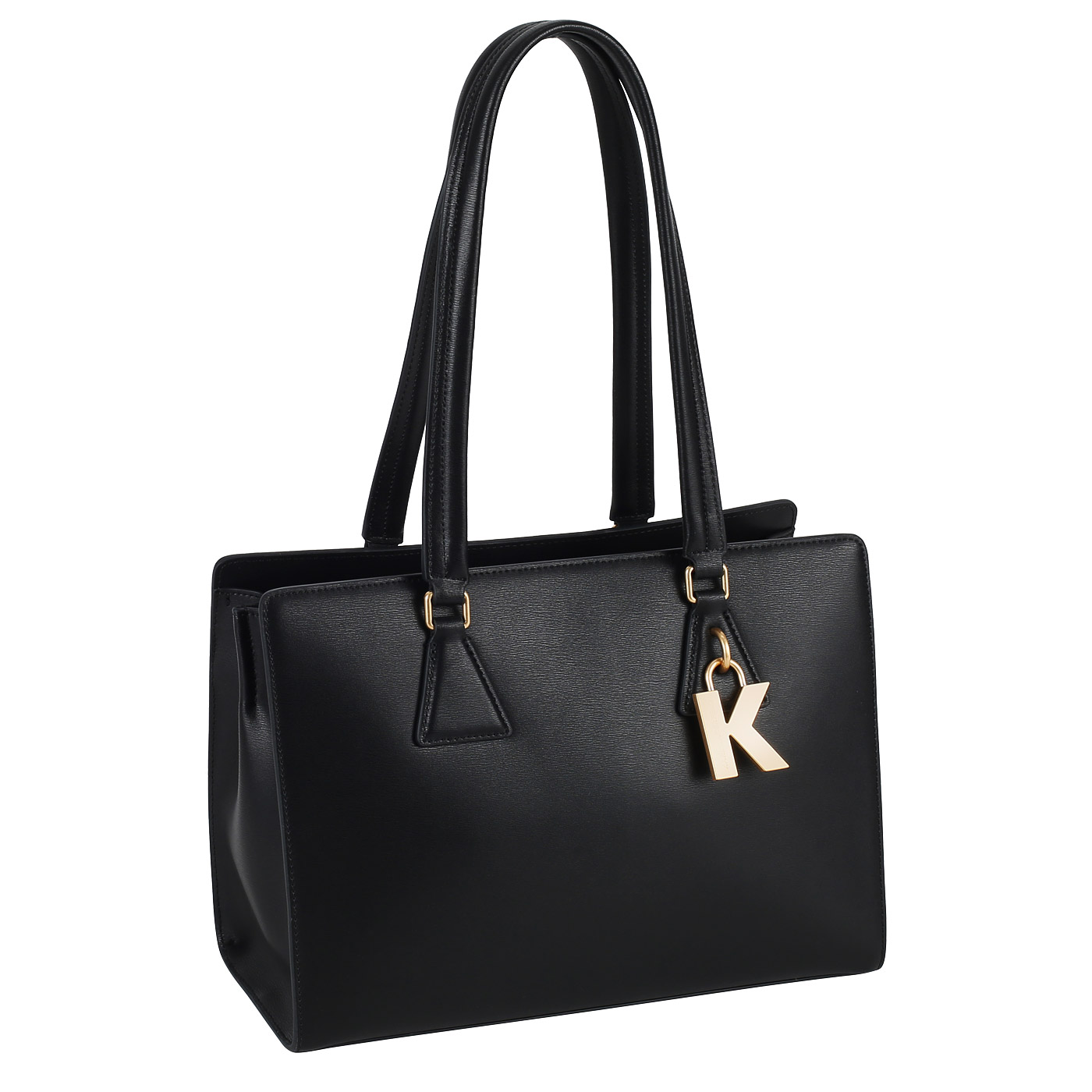 Кожаная сумка Karl Lagerfeld Lock