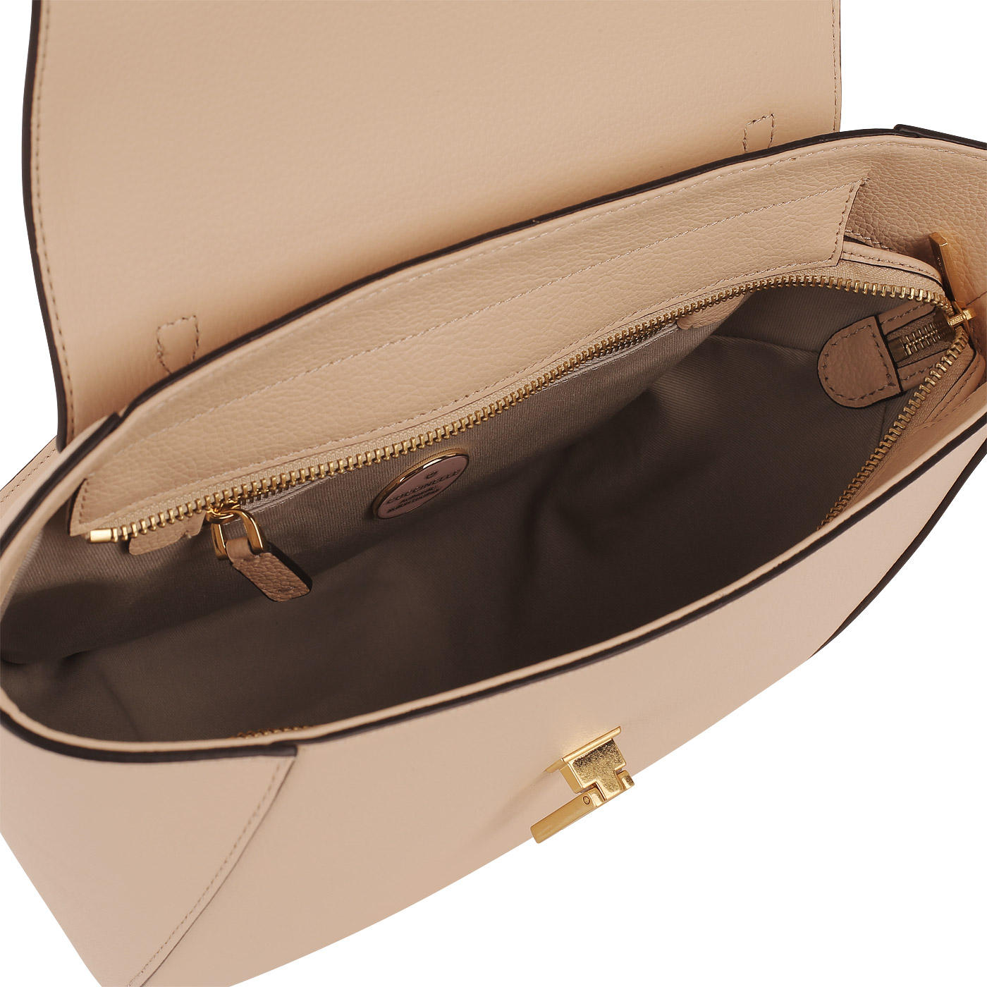 Кожаная сумка с откидным клапаном Coccinelle Beat Soft
