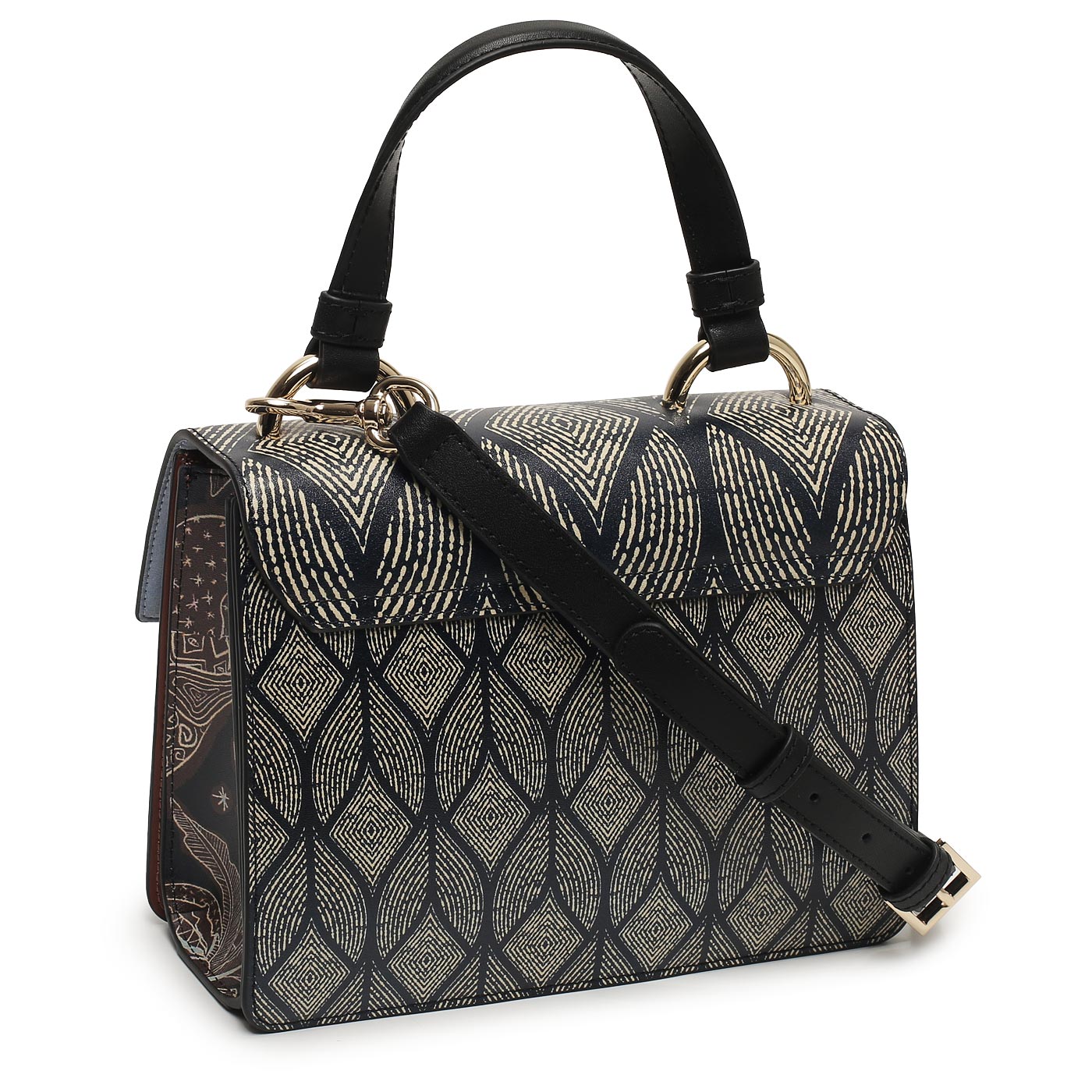 Кожаная сумка Cromia Miss Royal