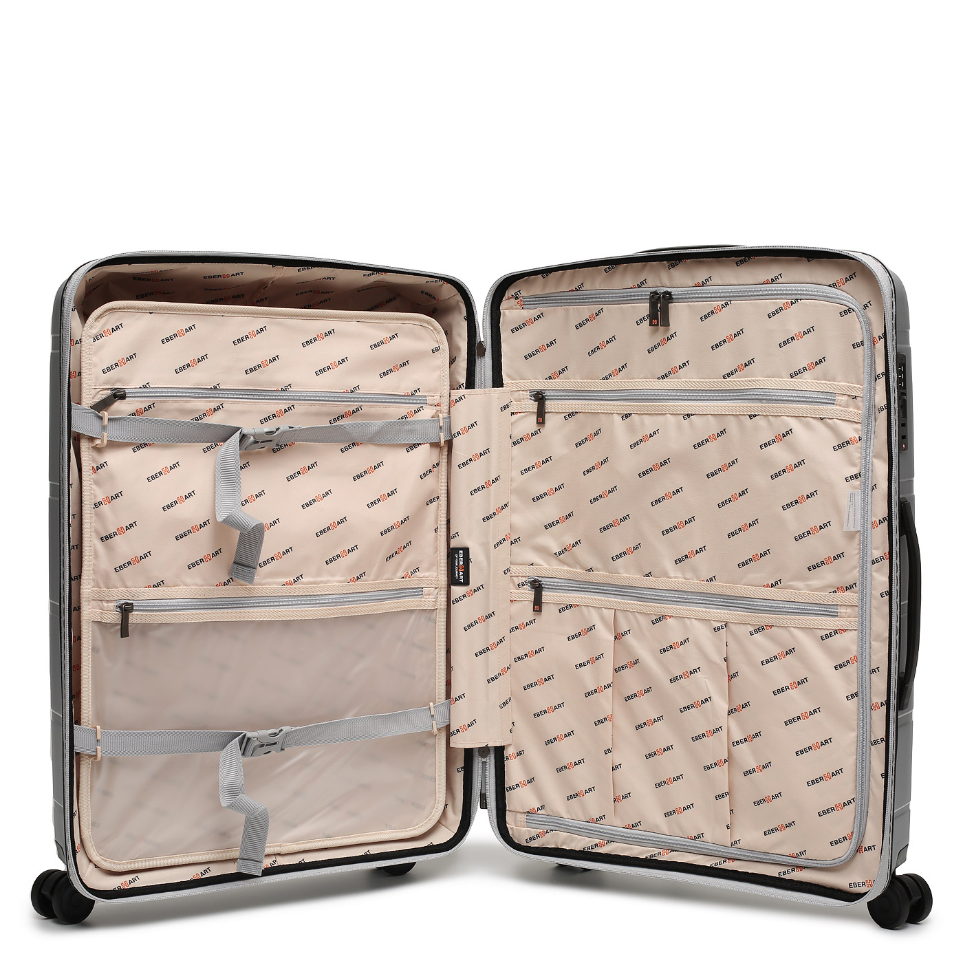 Чемодан средний M из полипропилена Eberhart Link