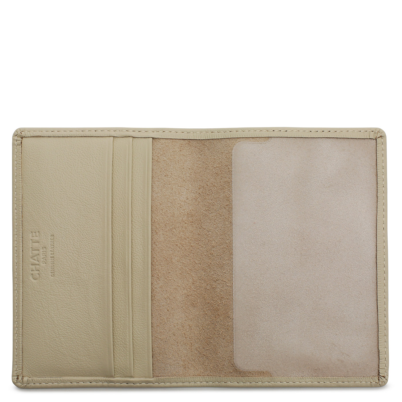 Кожаная обложка для паспорта Chatte Lion