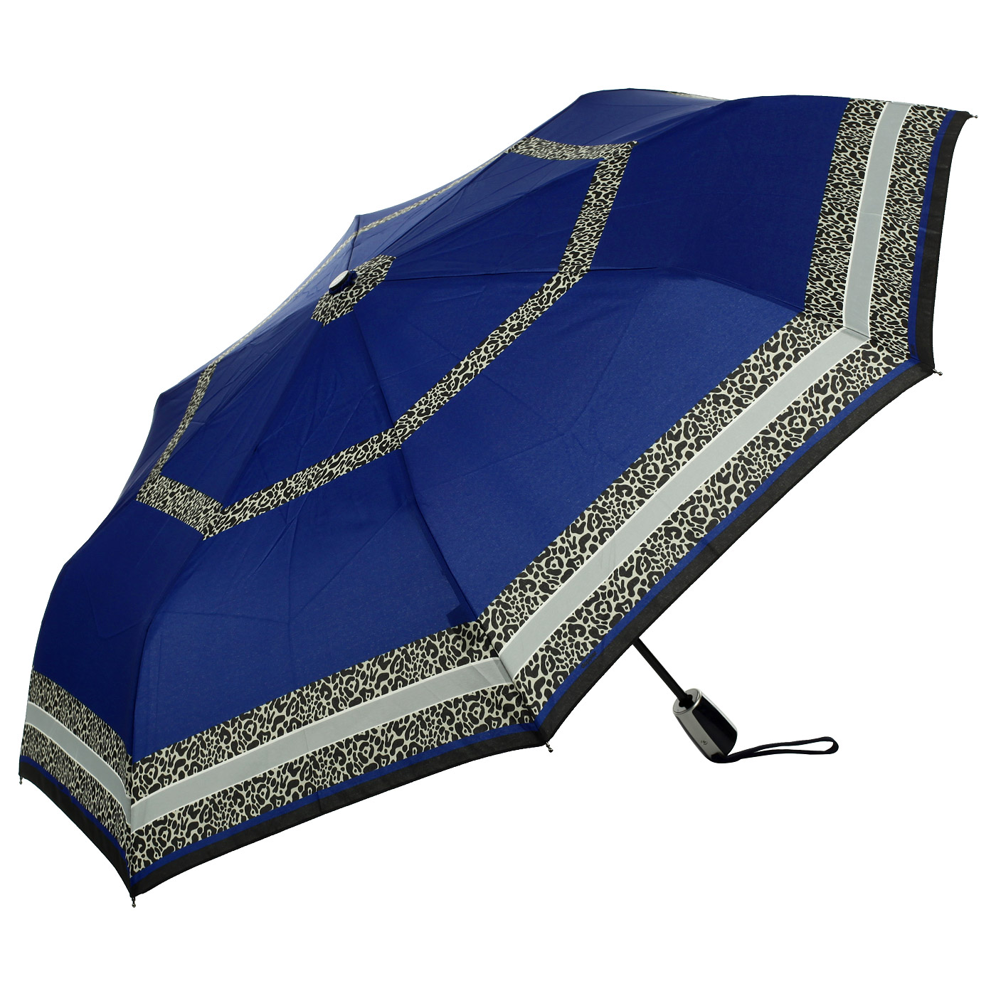 Doppler Синий зонт с узором