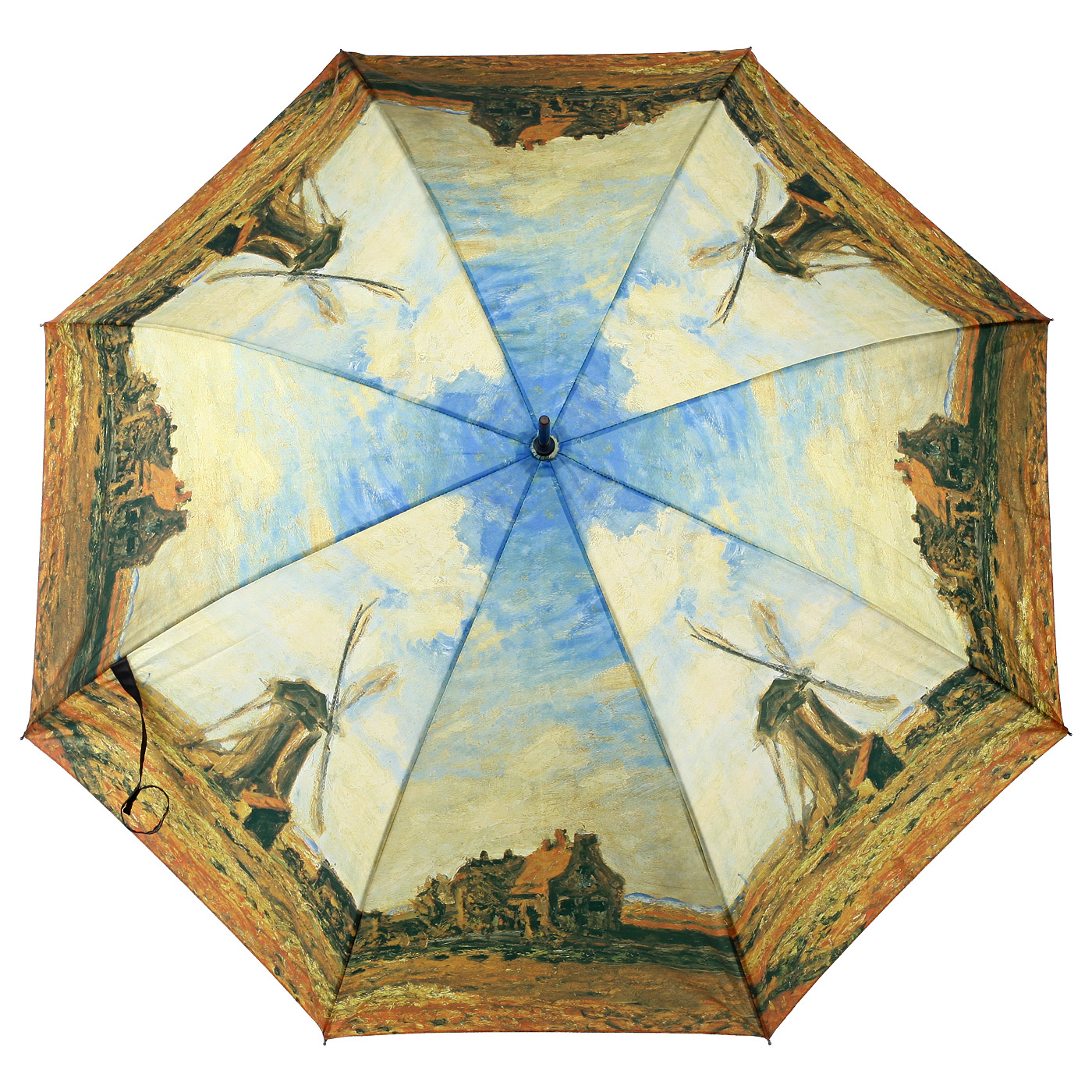 Зонт-трость с принтом Doppler 