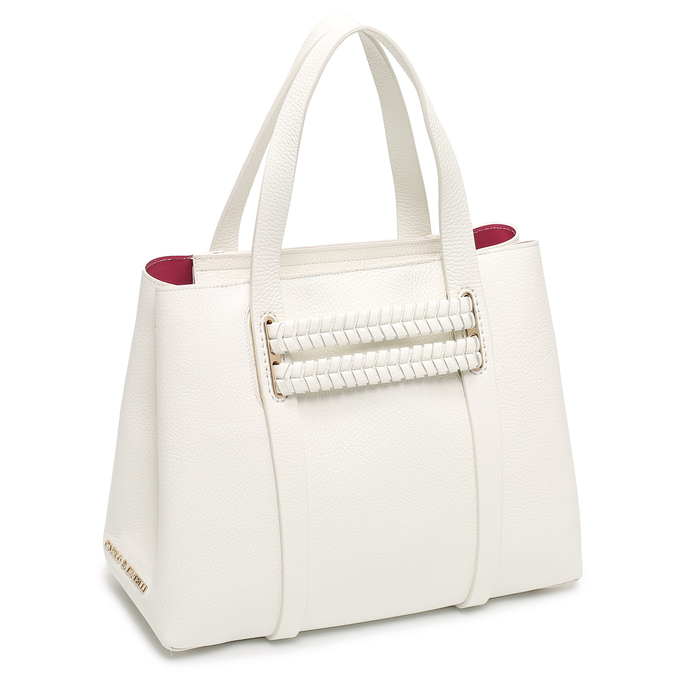 Кожаная сумка Carlo Salvatelli Charlotte gemma