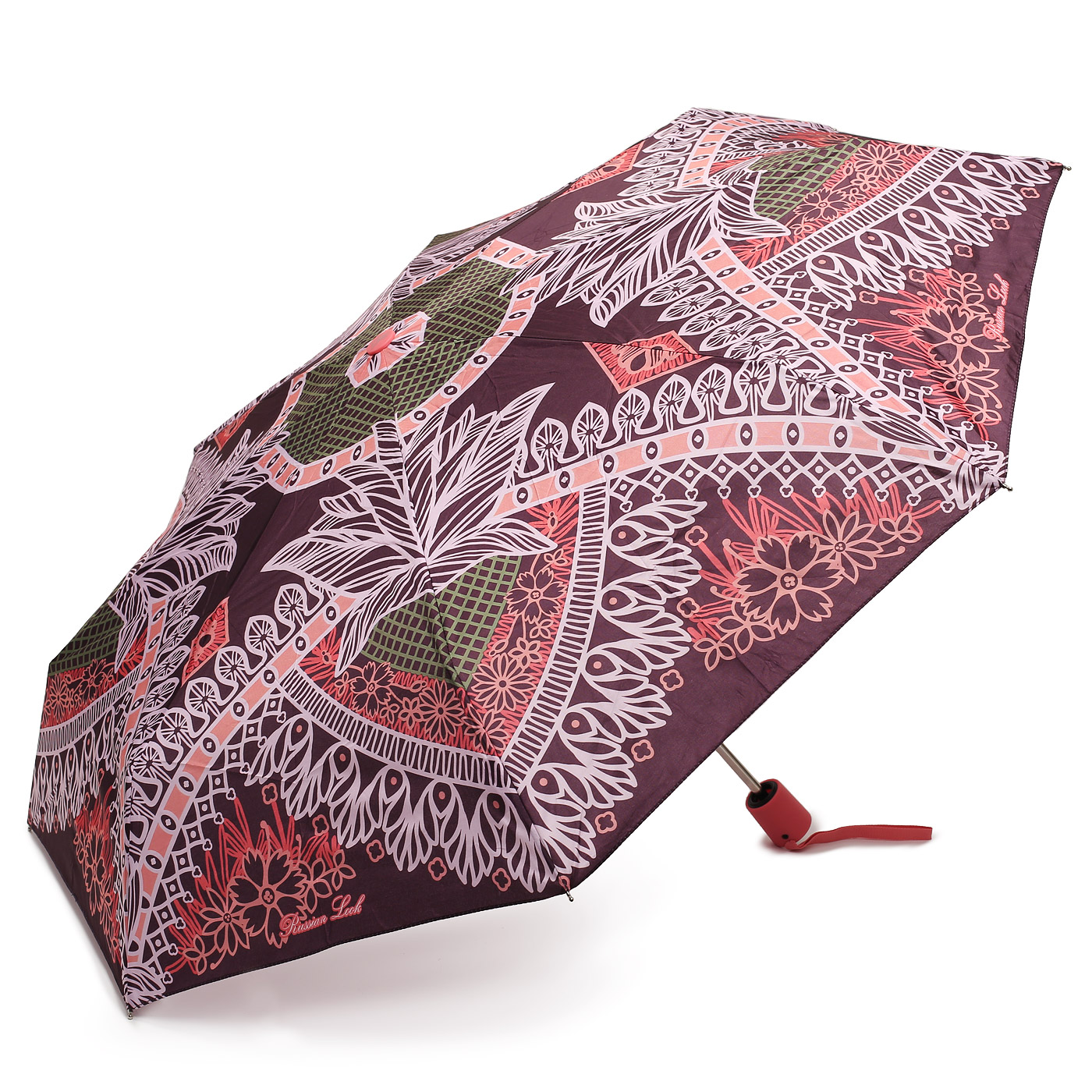 Russian Look Зонт-автомат складной
