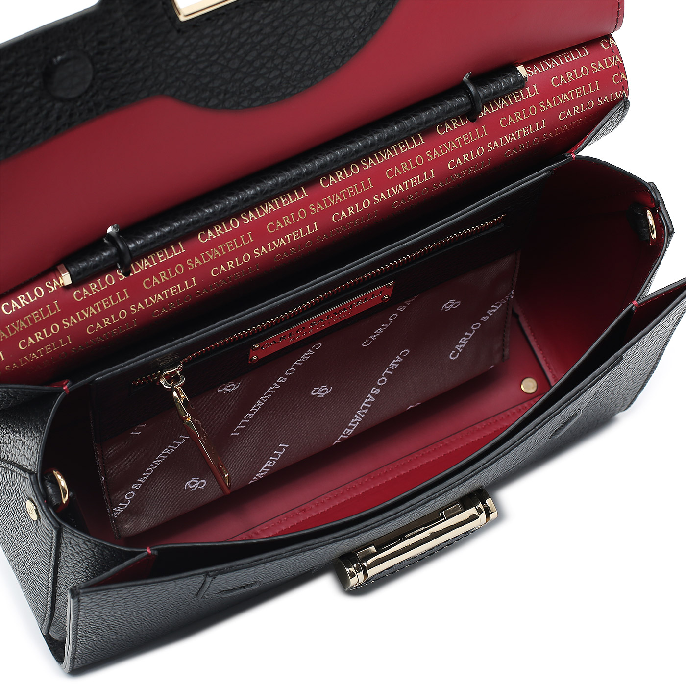 Кожаная сумка Carlo Salvatelli Tiziana cervino