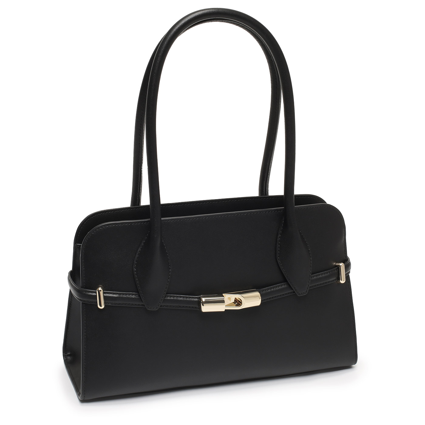 Кожаная сумка Furla Goccia