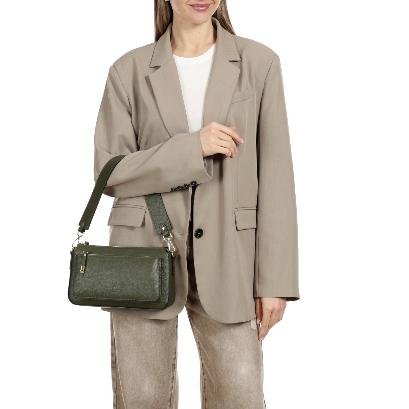 Кожаная сумка Chatte Marseille