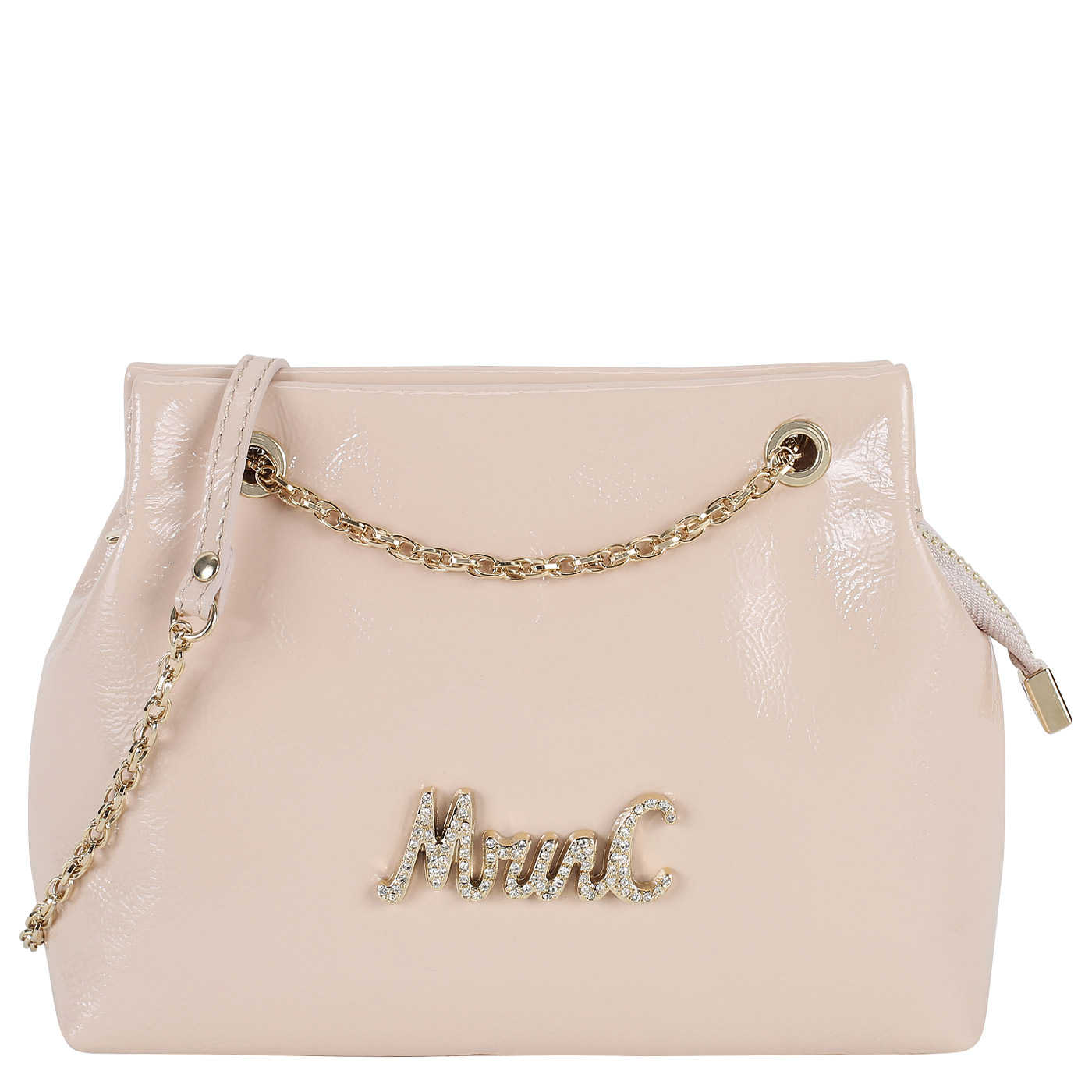 Marina Creazioni Кожаная сумка с цепочкой