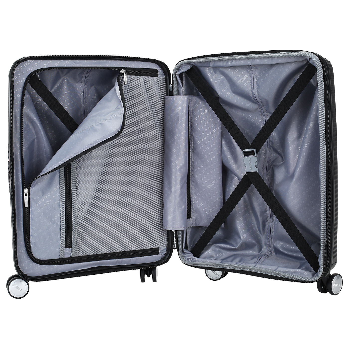 Чемодан для ручной клади из полипропилена с кодовым замком American Tourister Soundbox