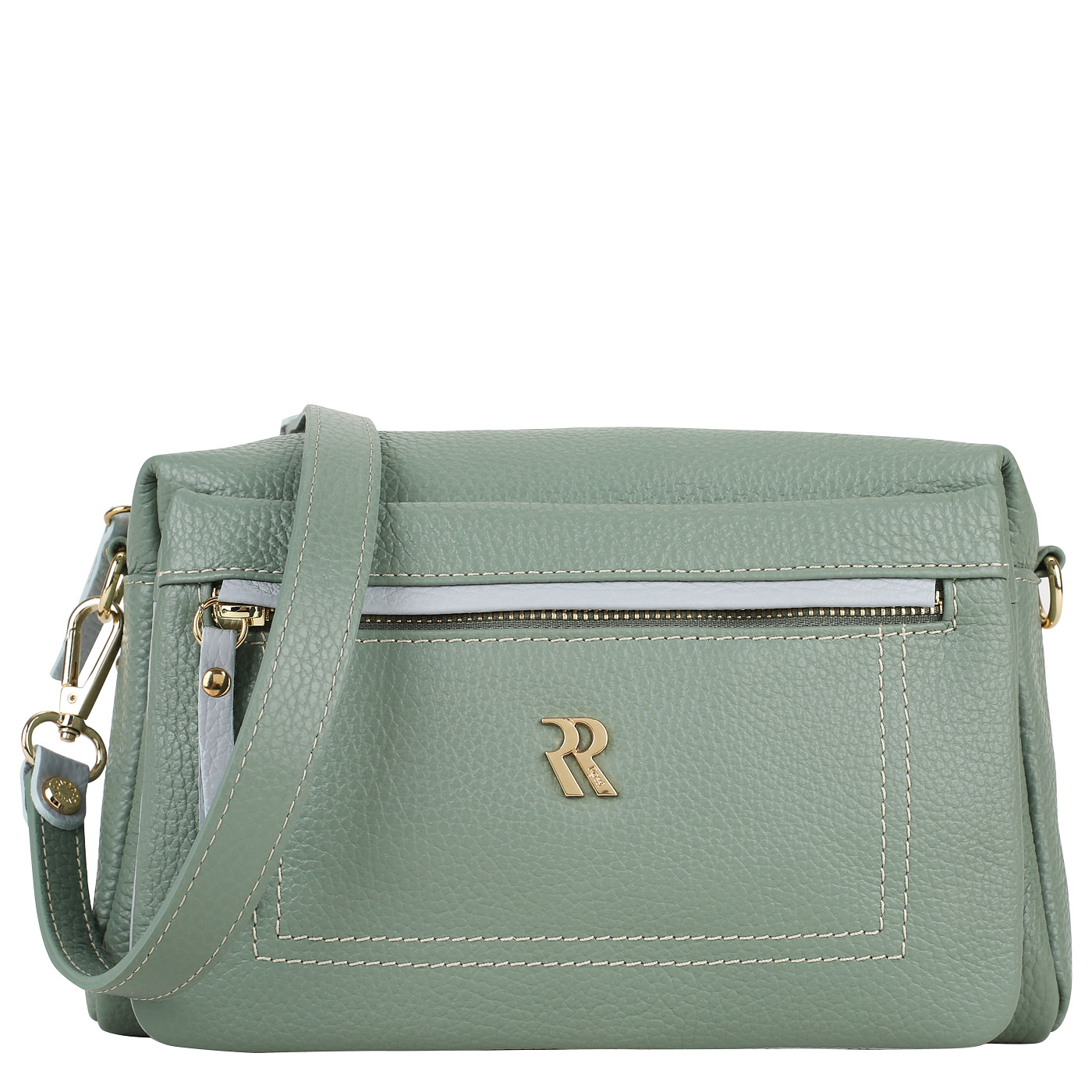 Bruno Rossi Кожаная сумка через плечо