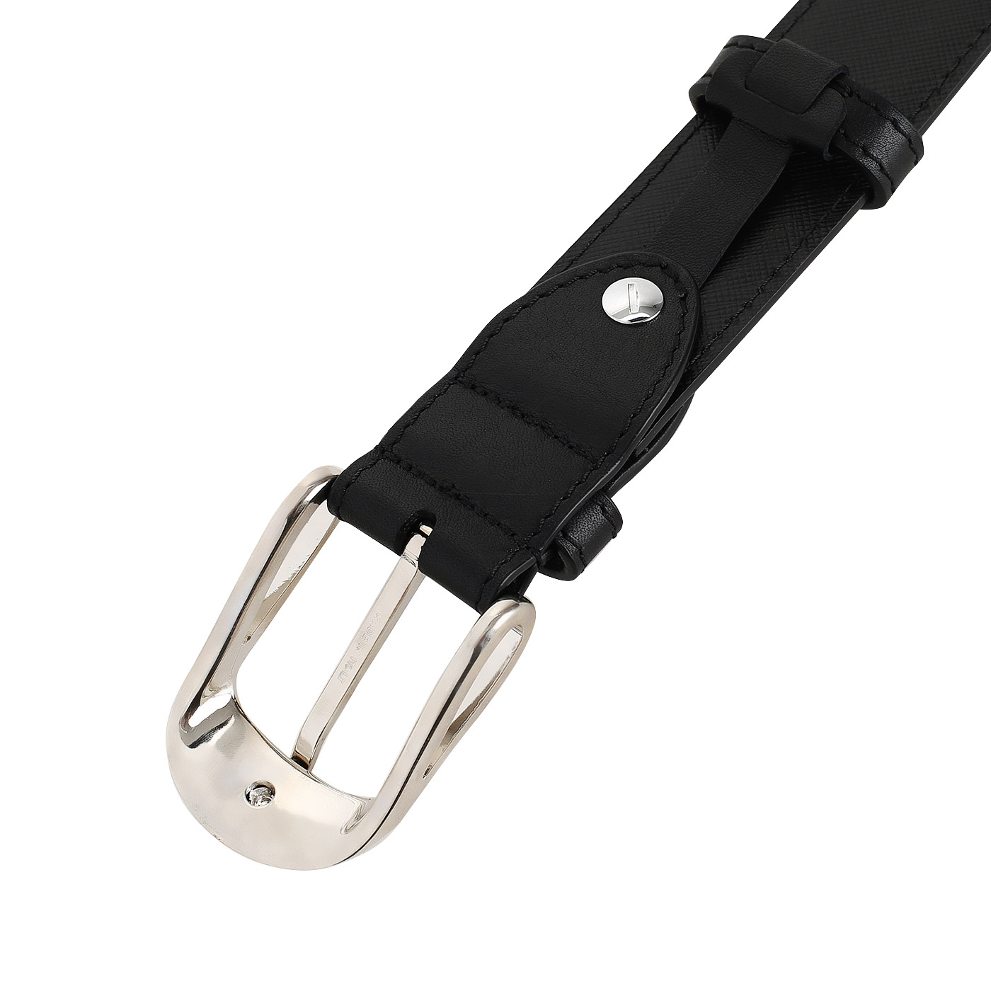 Ремень из гладкой кожи Neri Karra 