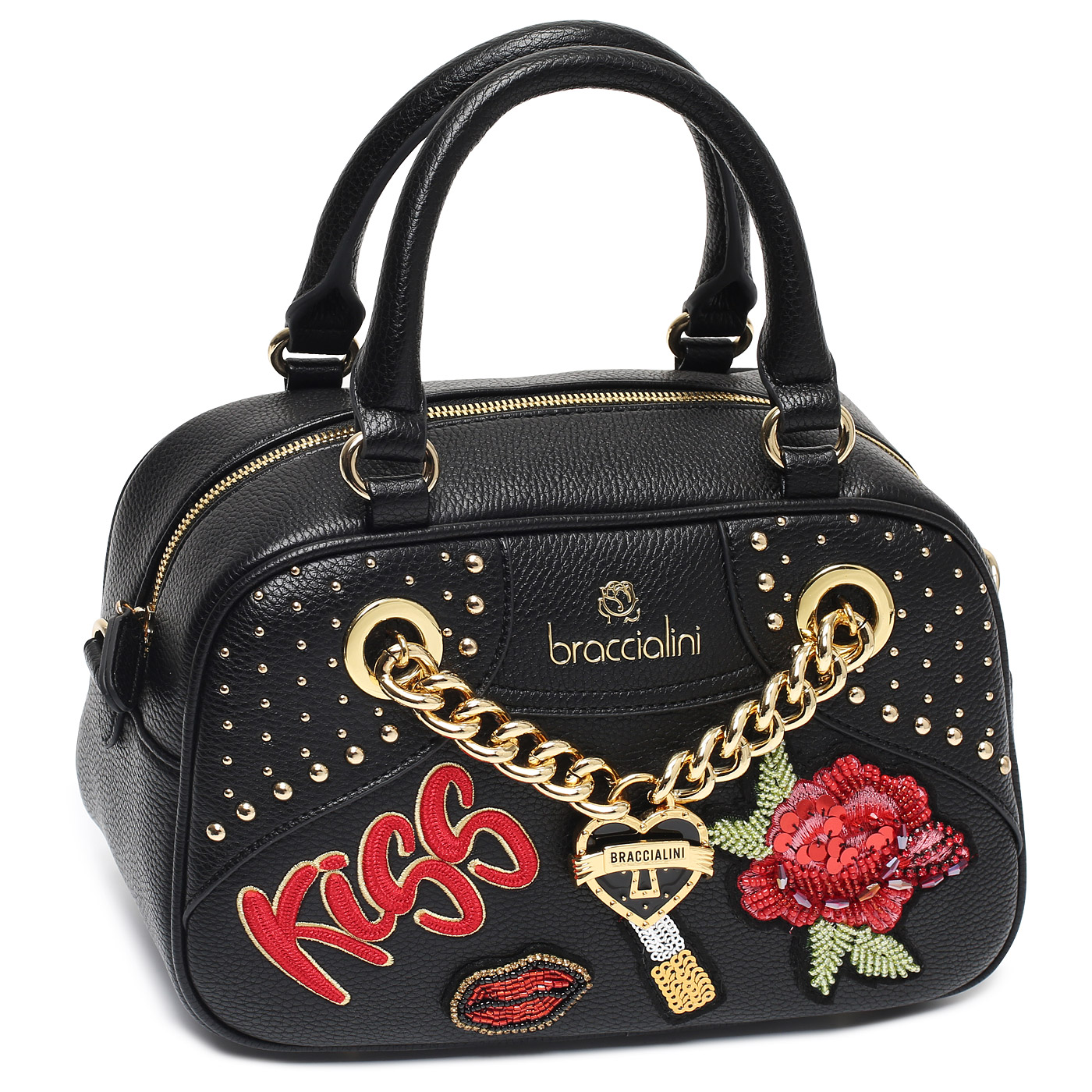 Сумка с двумя ручками Braccialini Rock