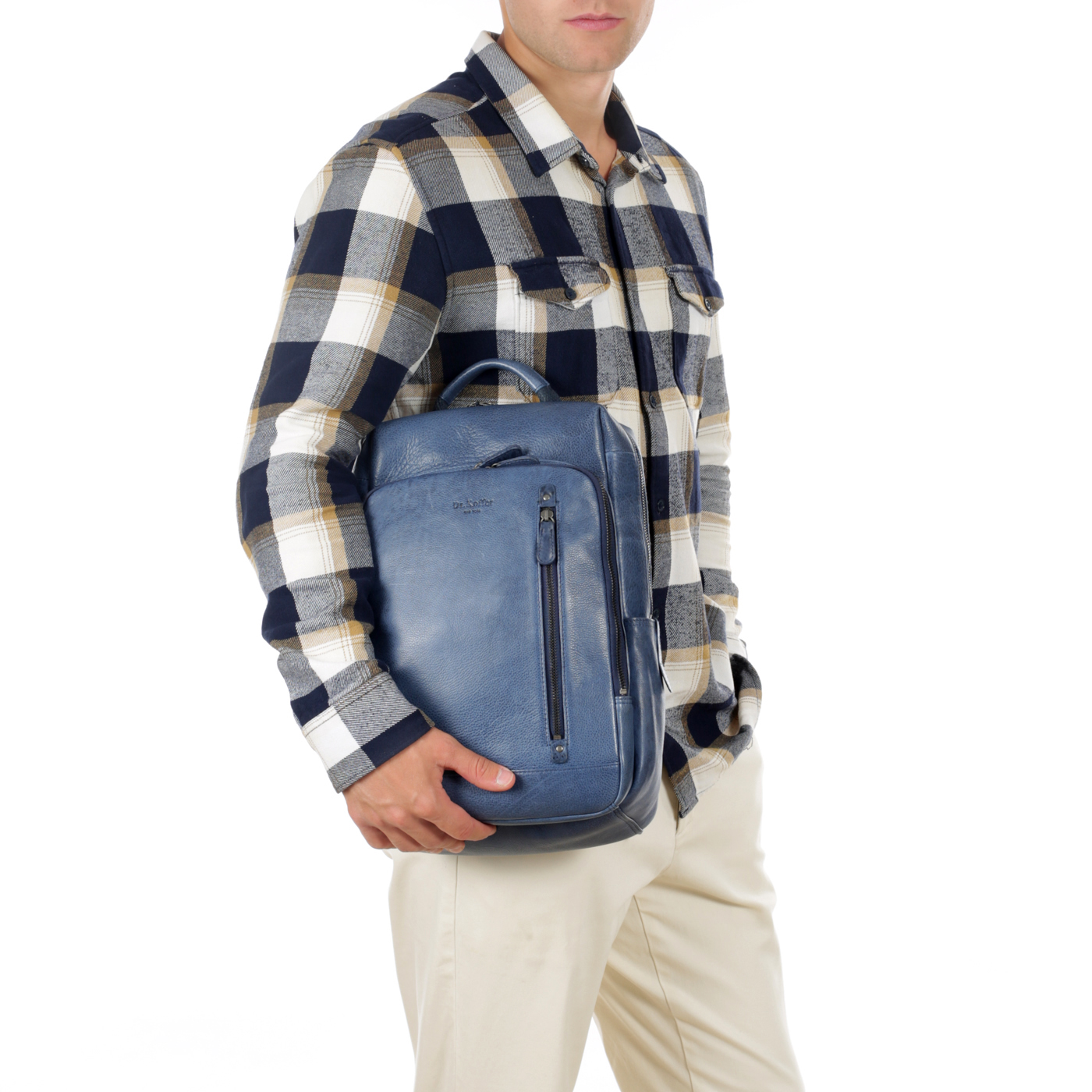 Кожаный рюкзак Dr. Koffer 