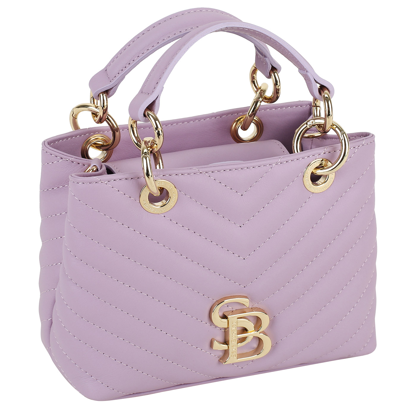 Кожаная сумка Sara Burglar Giola Trapunto