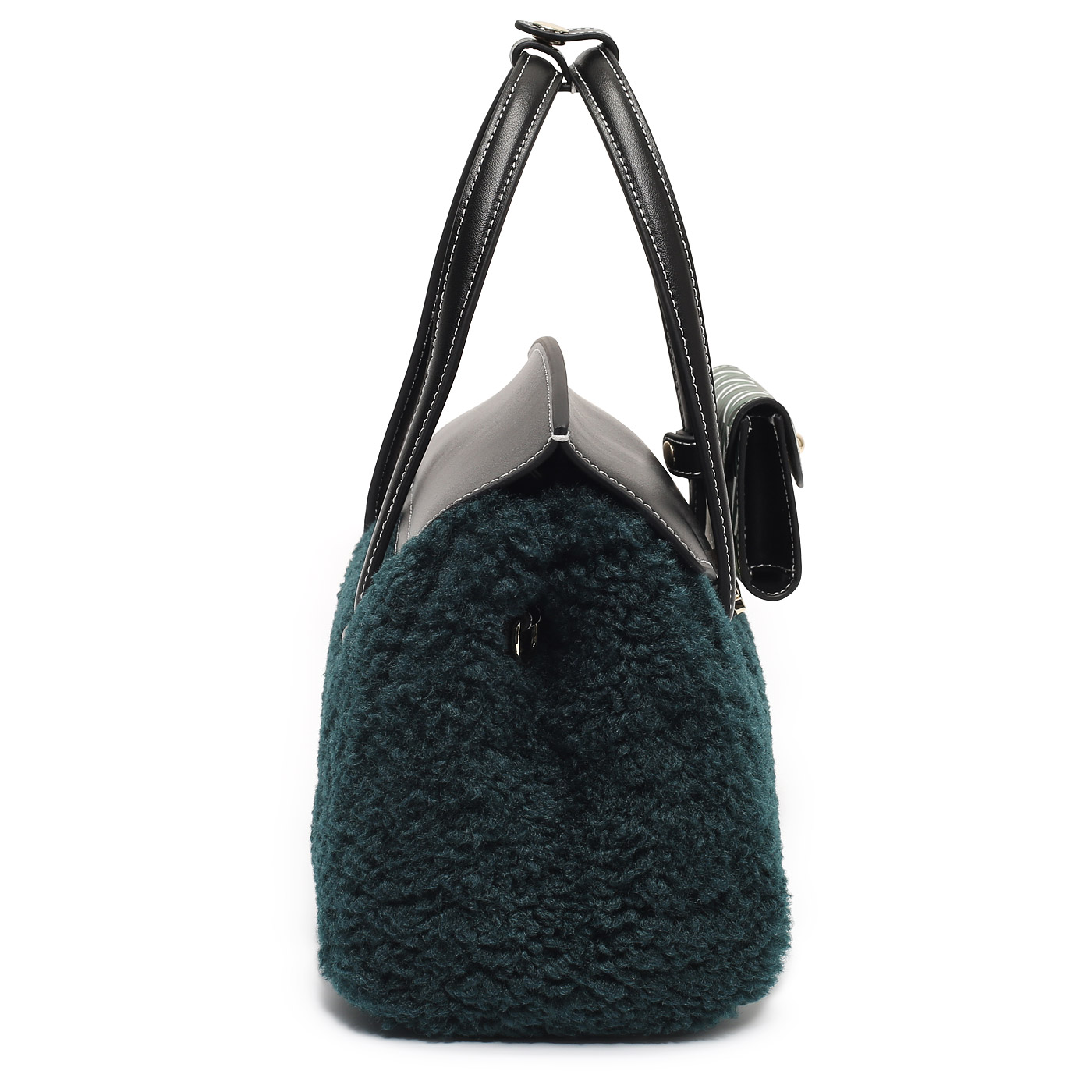 Меховая сумка с брелоком Cromia Isabel