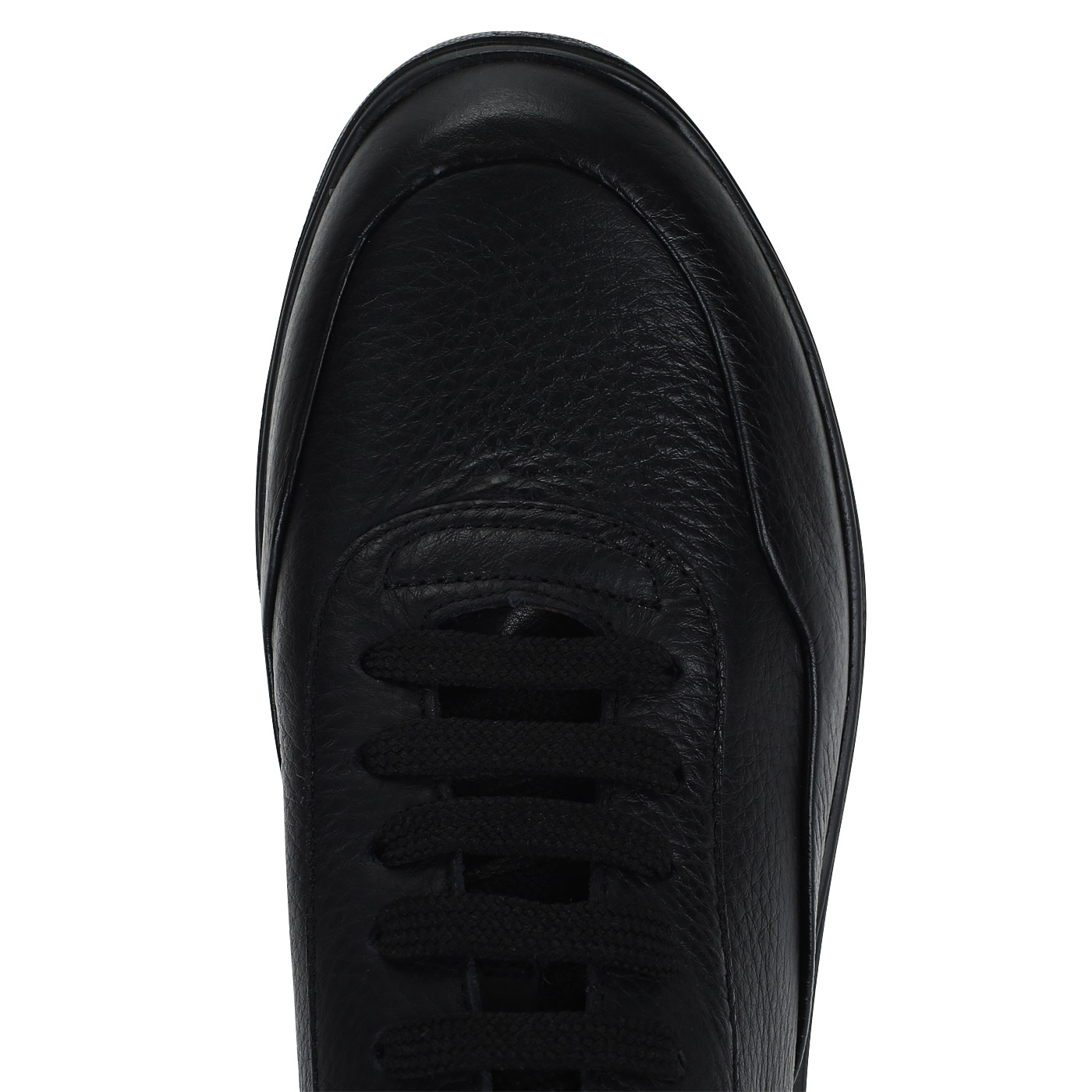 Черные кроссовки на шнуровке Geox Rubidia