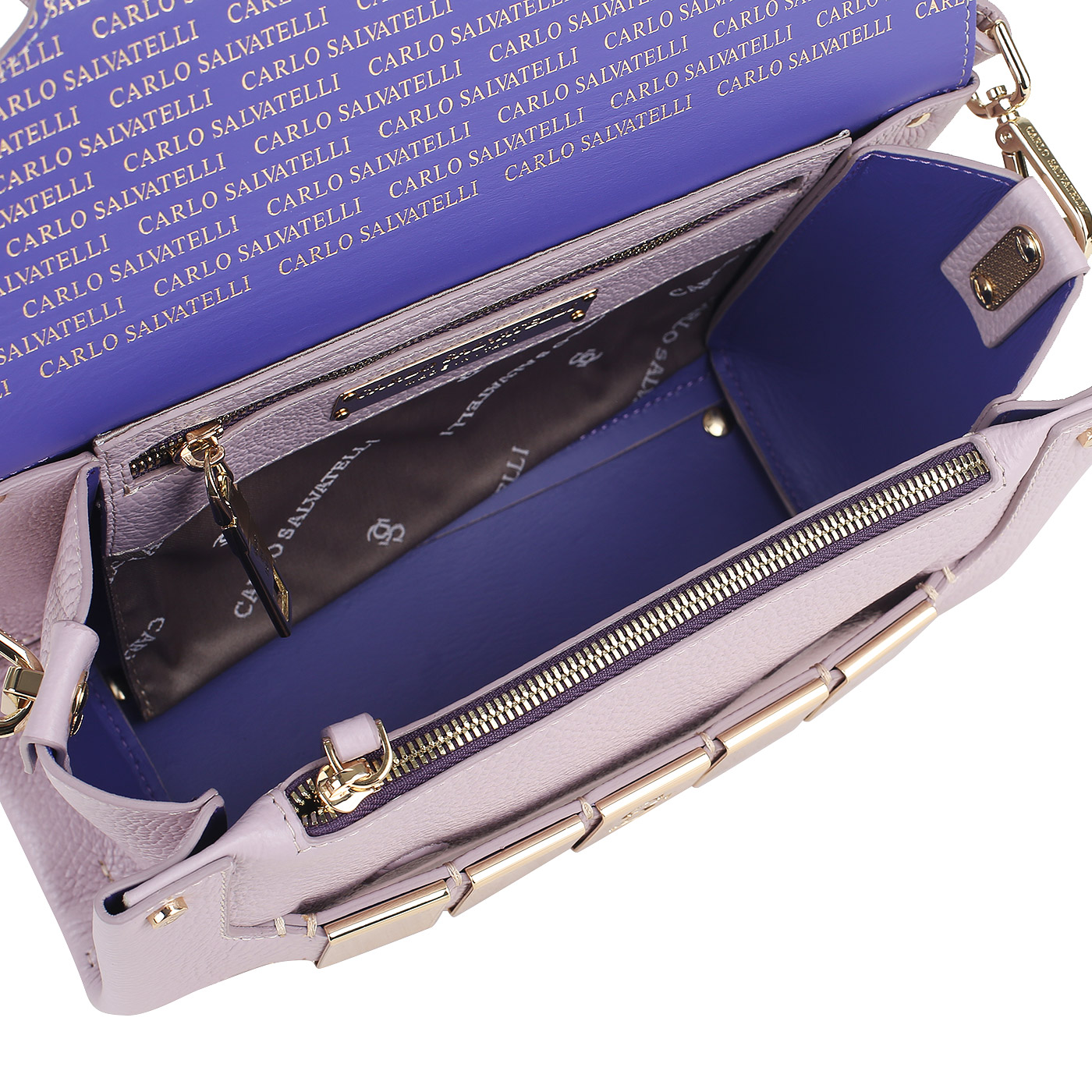 Сумка через плечо Carlo Salvatelli Vitello