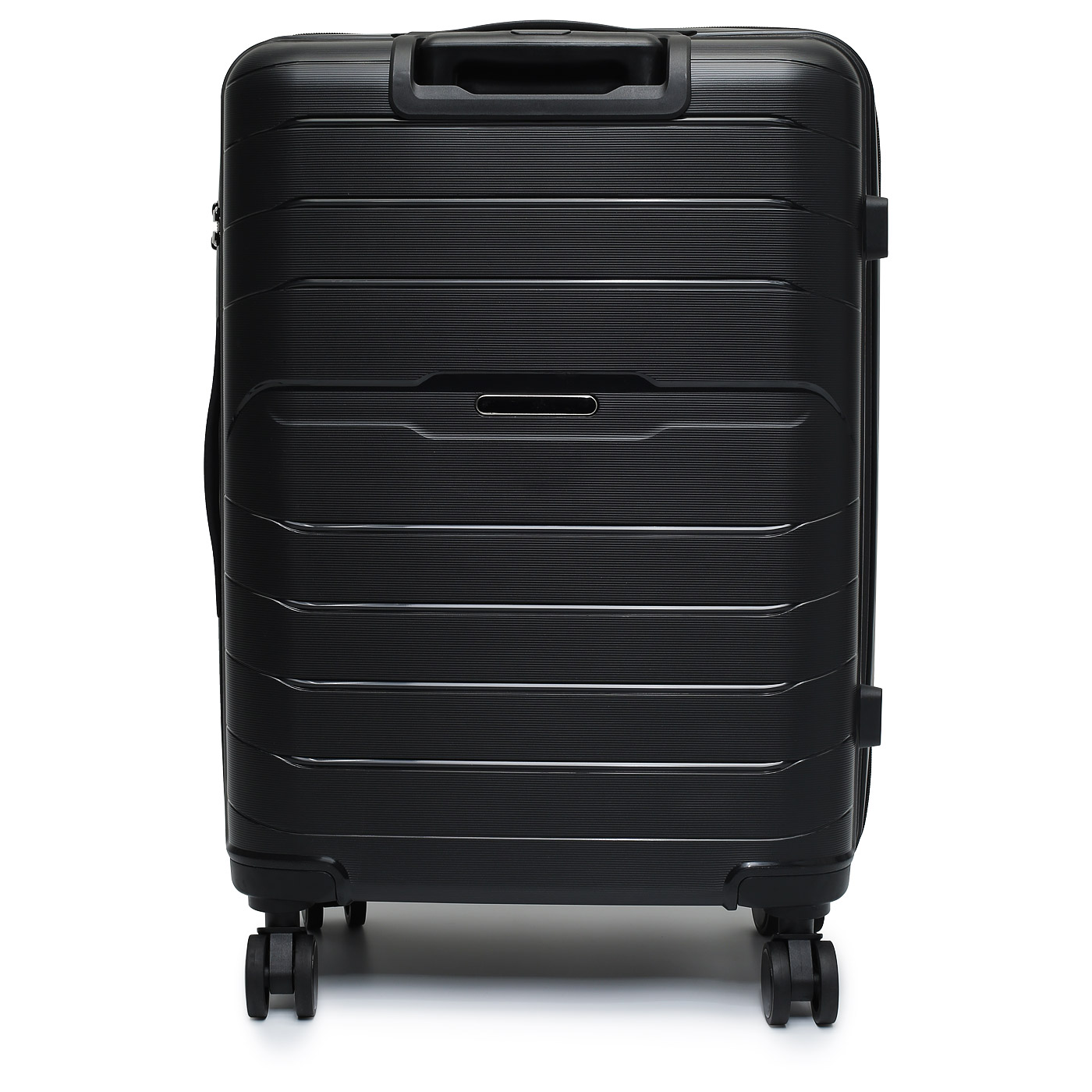 Чемодан средний M из полипропилена Stevens Chrome