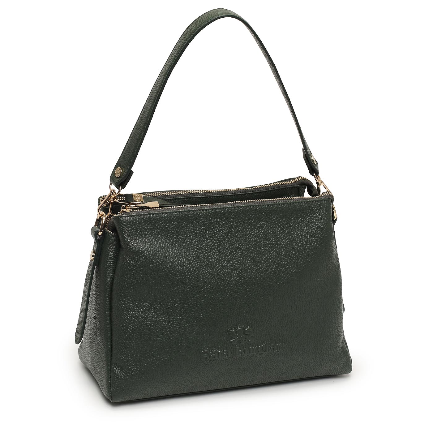 Кожаная сумка Sara Burglar Amelia Safari