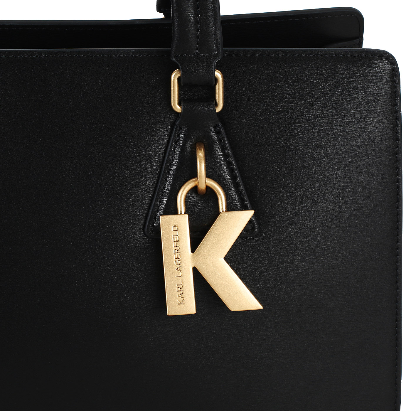 Кожаная сумка Karl Lagerfeld Lock