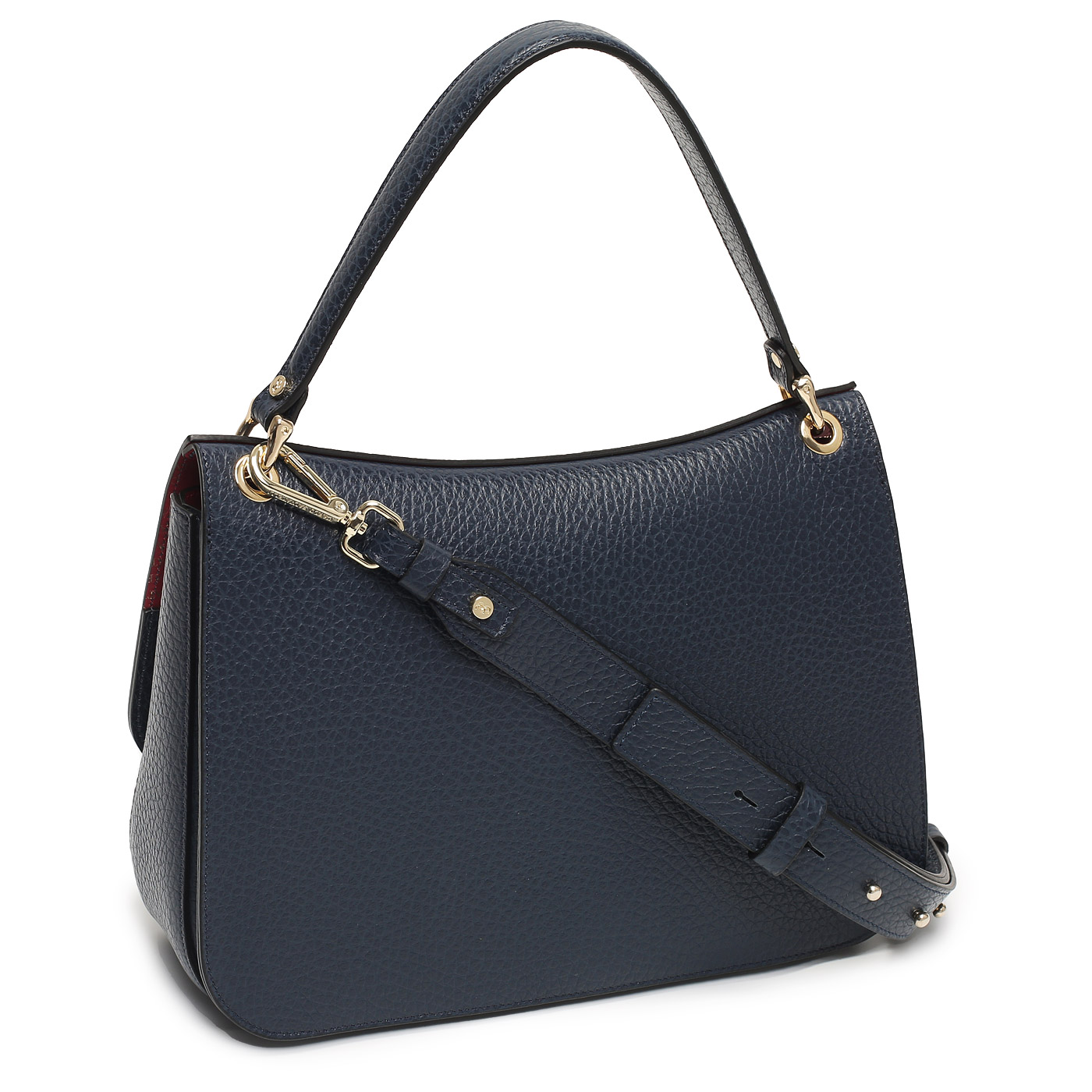 Кожаная сумка Carlo Salvatelli Madeleine cervino