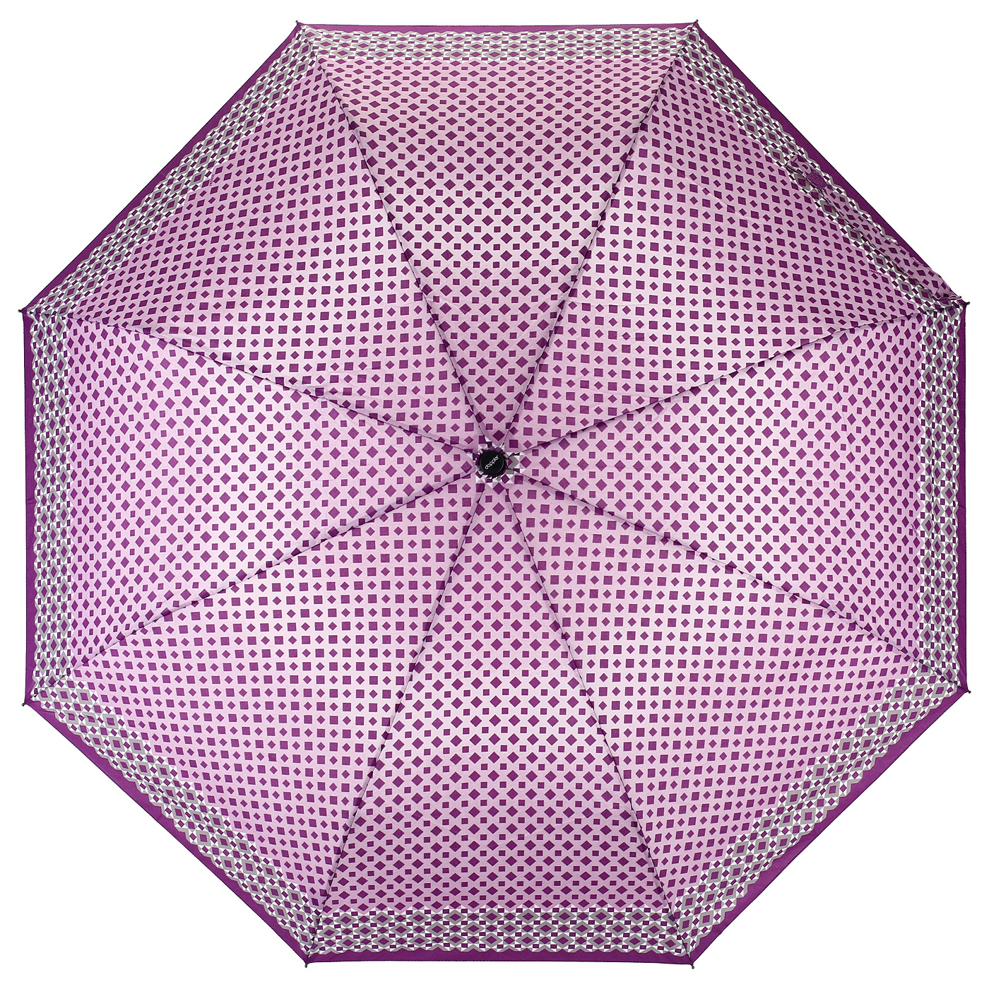 Узорчатый женский зонт в чехле Doppler 