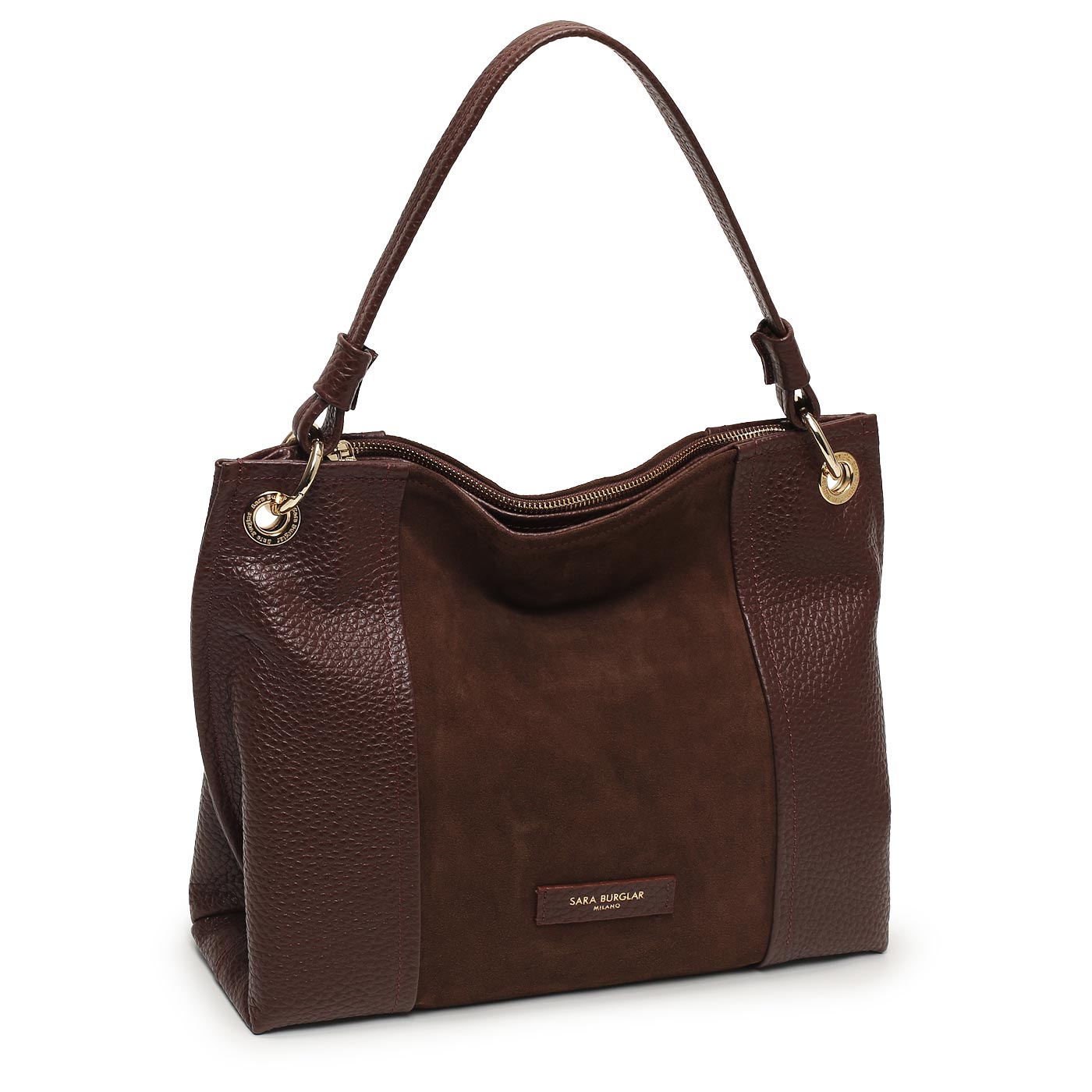 Кожаная сумка Sara Burglar Hellen Safari