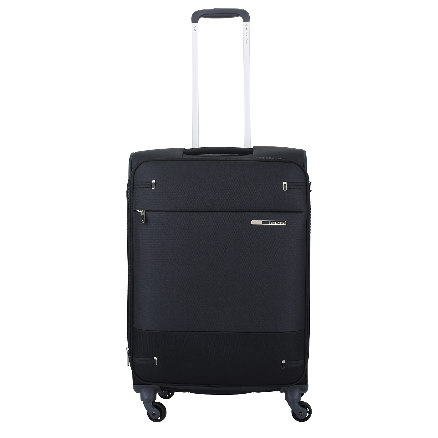Черный чемодан среднего размера Samsonite Base Boost