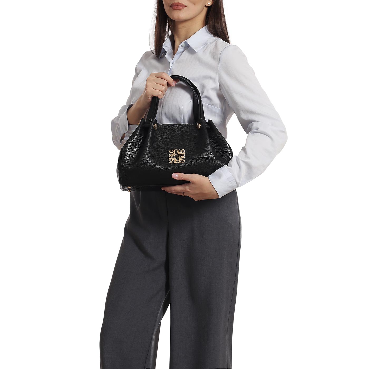 Кожаная сумка Sara Burglar Mariel Dollaro