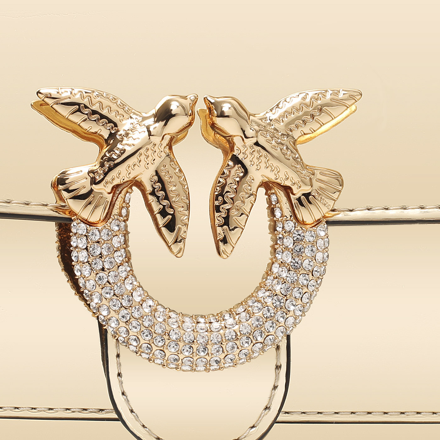 Сумка через плечо с цепочкой Pinko Love One