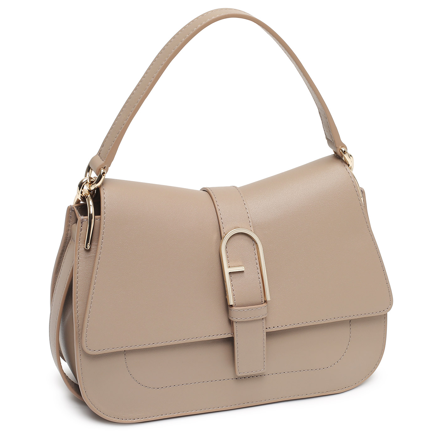 Кожаная сумка Furla Flow